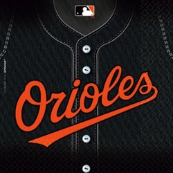 Baltimore Orioles Luncheon Napkins | Party Supplies