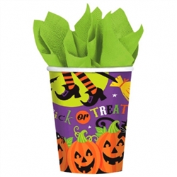 Witch's Crew 9 oz. Cups | Party Supplies