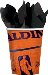 Spalding Basketball 9 oz. Paper Cups | Party Supplies
