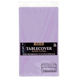 Lavender Plastic Table Covers | Party Supplies