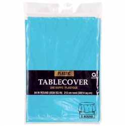 Caribbean Plastic Round Table Covers | Party Supplies