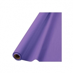 New Purple 40" x 100' Plastic Table Roll | Party Supplies