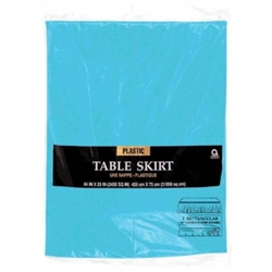 Caribbean Plastic Table Skirt | Party Supplies
