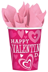 Valentine Party 9 oz. Cups | Valentine's Party Supplies