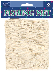 Natural Decorative Fish Net | Luau Party Supplies