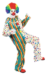 Clown Jumpsuit - Adult | Party Supplies
