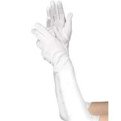 Child's Long Gloves - White | Party Supplies