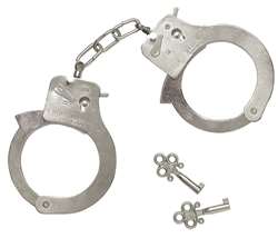 Handcuffs w/Keys | Party Supplies
