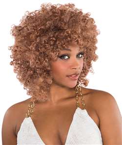 Runway Fro Wig - Caramel | Party Supplies