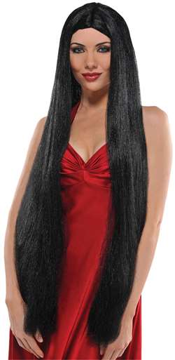 Witch Wig - Black | Party Supplies