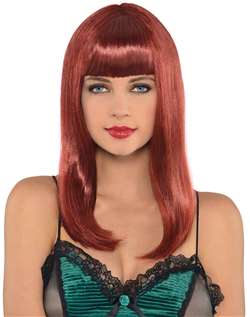 Electra Wig - Auburn | Party Supplies