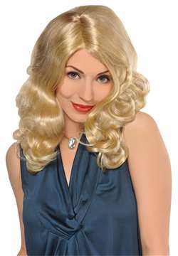 Envy Wig - Blonde w/Highlights | Party Supplies