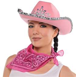 Cowgirl Bandana - Pink | Party Supplies