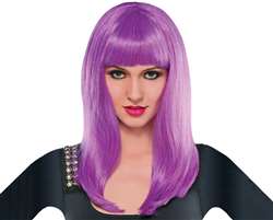 Electra Wig - Purple | Party Supplies