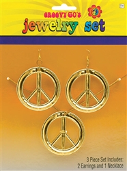 Peace Sign Jewelry Set | Party Supplies