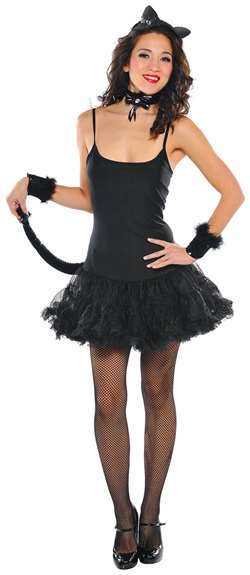 Classic Kitty Accessory Kit - Black | Party Supplies