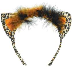 Leopard Cat Ears Headband | Party Supplies