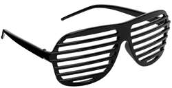 Slot Glasses - Black | Party Supplies