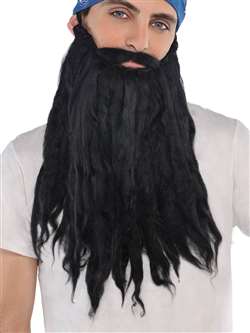 Beard & Moustache - Black | Party Supplies