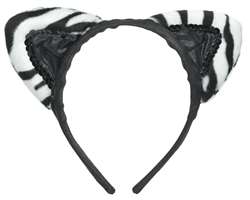 Zebra Ears Headband | Party Supplies
