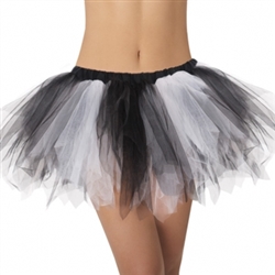 Black & Bone Tutu - Adult | Party Supplies