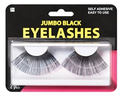 Black Jumbo Eyelashes | Party Supplies
