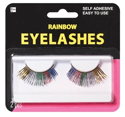 Rainbow Eyelashes | Party Supplies