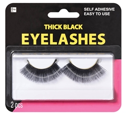 Black Thick Eyelashes | Party Supplies