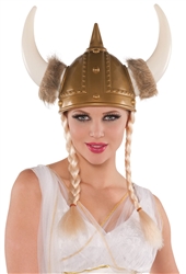 Viking Helmet with Braids | Party Supplies