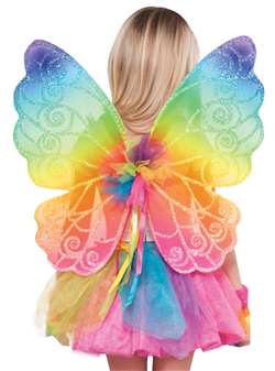 Rainbow Fairy Wings | Party Supplies