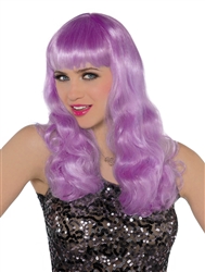 Purple Electric Wig | Party Supplies