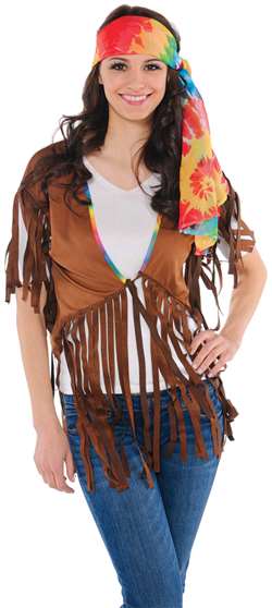 Womens Hippie Vest | Party Supplies