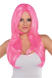 Pink Candy Wig | Party Supplies