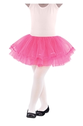 Hot Pink Sparkly Tutu - Child S/M | Party Supplies