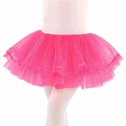 Hot Pink Sparkly Tutu - Child M/L | Party Supplies