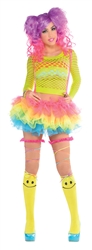 Electric Party Tutu with Attached Suspenders | Party Supplies