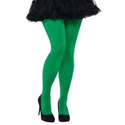 Green Tights - Adult Plus | Party Supplies