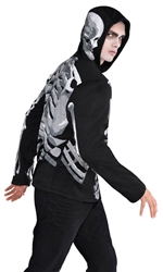 Black & Bone Hoodie - Adult | Party Supplies