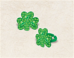 Shamrock Gemstone Ring | Party Supplies