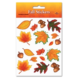 Fall Leaf Stickers