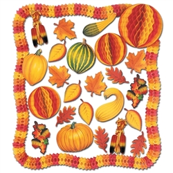 Fall Decorating Kit - 28 Pieces