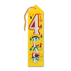 4th Place Award Ribbon