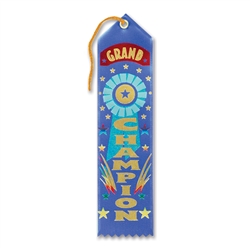 Grand Champion Award Ribbon