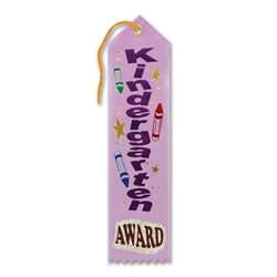 Kindergarten Award Ribbon