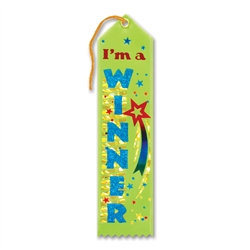 I'm a Winner Award Ribbon