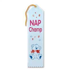 Nap Champ Award Ribbon