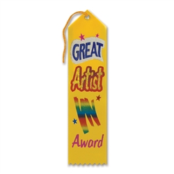 Great Artist Award Ribbon