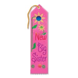 New Big Sister Award Ribbon