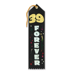 39 Forever Award Ribbon