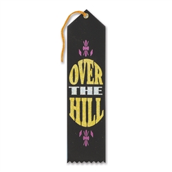 Over-the-Hill Award Ribbon